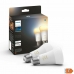 Smart Gloeilamp Philips Pack de 2 E27 Wit F E27 (2200K) (6500 K)