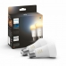 Smart Gloeilamp Philips Pack de 2 E27 Wit F E27 (2200K) (6500 K)