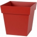 Bloempot EDA Rood Vierkant 32 x 32 x 32 cm