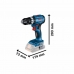 Hammerbohrer BOSCH Professional GSB 18V-45 18 V