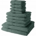 Súprava uterákov TODAY zelená 10 Kusy
