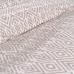 Nordisk deksel TODAY Geometrisk Hvit Beige 240 x 200 cm