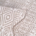 Nordisk cover TODAY Geometri Hvid Beige 240 x 200 cm