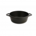 Casserole with lid Valira BLACK IND 28CM