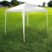 Gazebo Lifetime Neprepusten Polietilen Bela PVC 300 x 300 x 250 cm