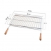 Grill Sauvic Acciaio zincato 60 x 40 cm