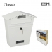 почтовый ящик EDM Сталь Белый Classic (29,5 x 10,5 x 35,5 cm)