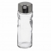 Salière avec couvercle Secret de Gourmet Multicouleur Transparent verre Acier inoxydable