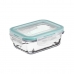 Lunchbox 5five Simply Smart Blauw Transparant Kristal 540 ml 16,3 x 11,5 x 5,5 cm Rechthoekig