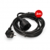 Cable alargador EDM 23211 Negro 2 m