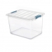 Multifunkční box Domopak Living Katla S držadly Transparentní 20 L Polypropylen (39 x 29 x 25,5 cm)