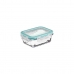 Lunchbox 5five Simply Smart Blauw Transparant Kristal 330 ml 13 x 10 x 5 cm