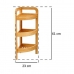 Corner Shelves 5five Simply Smart 23 x 23 x 61 cm Brown 3 Shelves