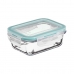 Lunchbox 5five Simply Smart Blauw Transparant Kristal 1,7 L 23 x 16,5 x 8,5 cm Rechthoekig