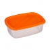 Set di 6 scatole porta pranzo 5five Simply Smart polipropilene 300 ml 225 ml 175 ml 12,5 ml 0,3 g 245 ml Multicolore Rettangolar