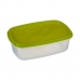 Set of 6 lunch boxes 5five Simply Smart polypropylene 300 ml 225 ml 175 ml 12,5 ml 0,3 g 245 ml Multicolour Rectangular