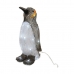 Christmas bauble Lumineo Penguin White (17 x 16 x 33 cm)