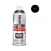 Peinture en spray Pintyplus Evolution RAL 9005 400 ml Mat Jet Black