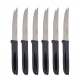 Meat Knife Set 2 Units 21 cm 6 Pieces