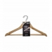 Set of Clothes Hangers 5five Simply Smart Brown Natural Wood 44 x 23 cm (4 Units)