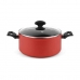 Kookpot FAGOR Rood Aluminium (Ø 24 cm)