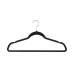 Hangers 5five Simply Smart Black polypropylene 45,5 x 23 cm 8 Pieces