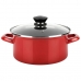 Casserole FAGOR Optimax Rouge Acier émaillé (Ø 18 x 10 cm)