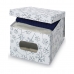 Uniwersalne pudełko Domopak Living 916050 Biały Biały/Szary Karton 42 x 50 x 31 cm