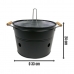 Barbecue Draagbare Zink ø 32 cm