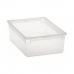 Flerbruksboks Terry Light Box M Med lokk Gjennomsiktig polypropylen Plast 27,8 x 39,6 x 13,2 cm