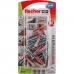 Sieniniai kištukai ir varžtai Fischer duopower Sieniniai kištukai ir varžtai 18 vnt. (5 x 25 mm)