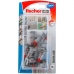 Tacchetti Fischer Duoblade Nylon Plastica (10 Unità)