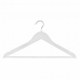 Set of Clothes Hangers 5five Simply Smart White Metal 44,5 x 23,5 x 1,5 cm (5 Units)