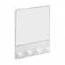 Wall mirror 5five Simply Smart White 50 x 37 x 6 cm Door Hanger