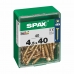 Schroefdoos SPAX Houten schroef Platte kop (4,5 x 40 mm)