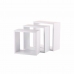 Etagères 5five Simply Smart Blanc Bois MDF Cubes 3 Pièces