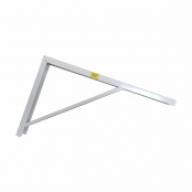 Equerre Fepre Pliable Rabatable Acier Blanc (40 x 52 cm)