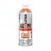 Spray cu vopsea Pintyplus Evolution F143 400 ml Fosforescent Portocaliu