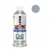 Spray cu vopsea Pintyplus Evolution RAL 7001 400 ml Baza de apă Silver Grey