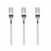 Fork Set San Ignacio Root SG7771 Stainless steel Matt (3 Units)