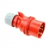 Socket plug Solera 902151a CETAC Crvena IP44 16 A 400 V Zračna