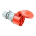 Plug-in basis Solera 903144a 3P+T CETAC Lucht Rood 32 A IP44