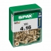 Кутия за винтове SPAX Винт за дърво Плоска глава (4 x 16 mm) (4,0 x 16 mm)