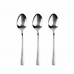 Set of Spoons San Ignacio Natur SG7767 Stainless steel Shine