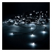 Gardinbelysning med LED EDM Easy-Connect Vit 1,8 W (2 x 1 m)