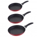 Set of pans San Ignacio Red Aluminium