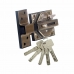 Safety lock Lince 7930r-97930rbi Bronze