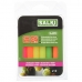 Smältlimstift Salki 430108 Multicolour Dekoration Fluor Ø 12 x 95 mm 125 g (12 antal)