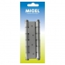 Charnière Micel BS10 M57004 Double action 180 x 33 mm Argenté Aluminium