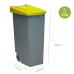 Caixote de Lixo para Reciclagem Denox Amarelo 110 L